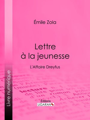 cover image of Lettre à la jeunesse